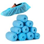 Disposable Shoe Covers – Non-Woven Protective Overshoes (100 Pack)