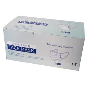 3 Ply Surgical Face Mask – Disposable Ear Loop Mask (50 Pack)