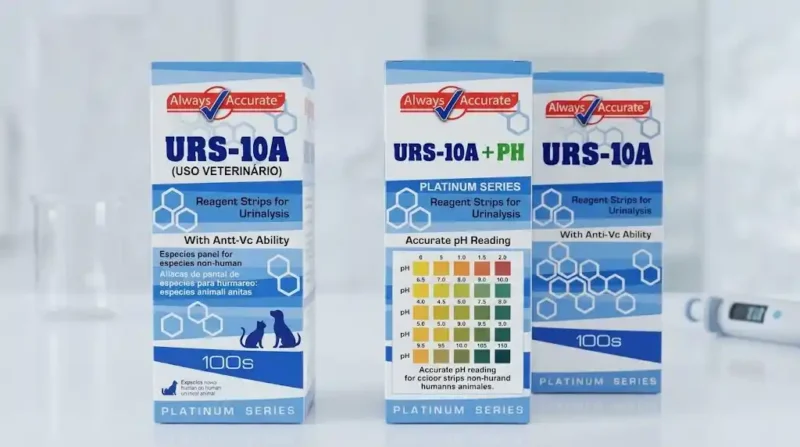 Always Accurate URS-10A Reagent Strips for Urinalysis (Platinum Series) - Royalty Occupational Health (2)
