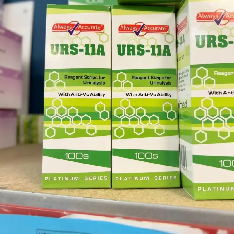 Always Accurate URS-11A Reagent Strips for Urinalysis (Platinum Series) - Royalty Occupational Health