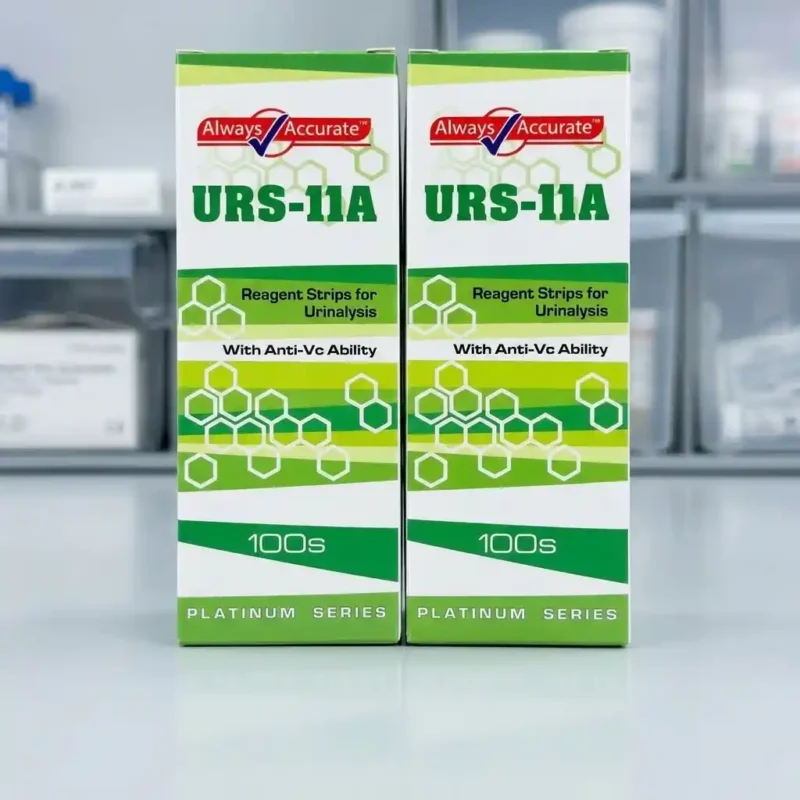 Always Accurate URS-11A Reagent Strips for Urinalysis (Platinum Series) - Royalty Occupational Health