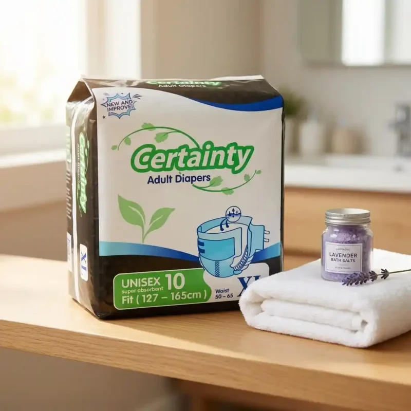 Certainty Adult Diapers (Unisex, Size XL) - Royalty Occupational Health (3)