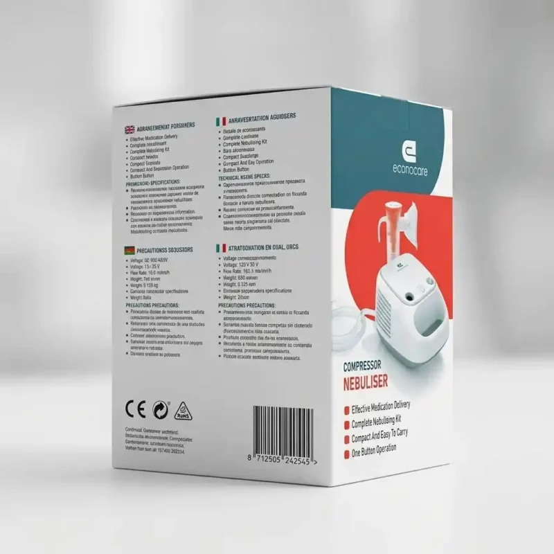 Econocare Compressor Nebuliser - Royalty Occupational Health 3