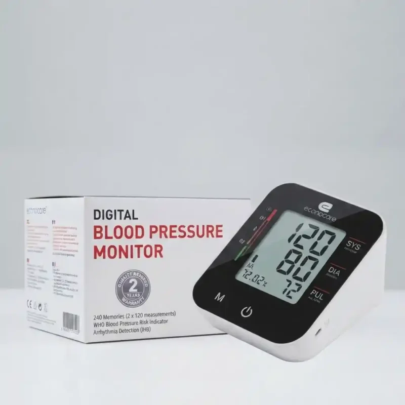 Econocare Digital Blood Pressure Monitor (Automatic Upper Arm Monitor) - Royalty Occupational Health 2