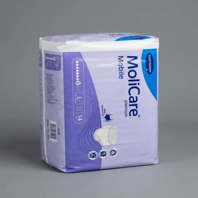 HARTMANN MoliCare Premium Mobile Incontinence Pants (8 Drops) - Royalty Occupational Health (1) HARTMANN MoliCare Premium Mobile Incontinence Pants (8 Drops) - Royalty Occupational Health (3)