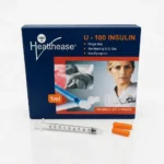 Healthease 1ml Insulin Syringe with 29G Fixed needle -100s - Royalty Occupational Health (1)