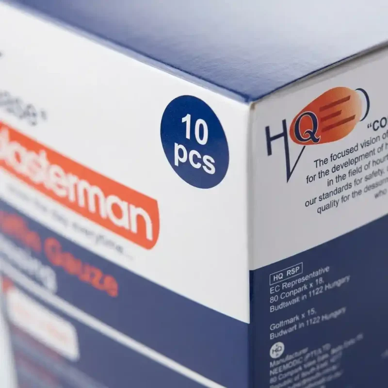 Healthease Plasterman Paraffin Gauze Dressing (10cm x 10cm) - Royalty Occupational Health