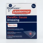 Healthease Plasterman Paraffin Gauze Dressing (10cm x 10cm) - Royalty Occupational Health