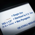 Healthease Sterile Hypodermic Needles 26G x 12 (100 Needles) - Royalty Occupational Health (3)