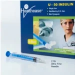 Healthease U-50 Insulin Syringes — 0.5 ml - Royalty Occupational Health