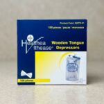 Healthease Wooden Tongue Depressors (100 Pieces) - Royalty Occupational Health (2)