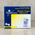 Healthease Wooden Tongue Depressors (100 Pieces) - Royalty Occupational Health (2)
