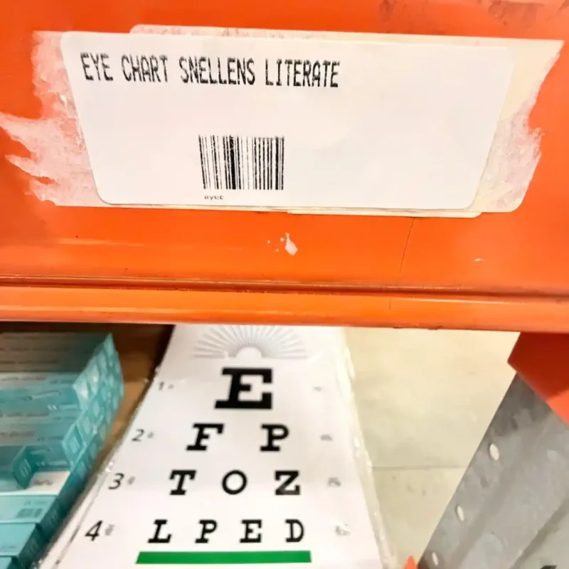 Snellen Literate Eye Chart - Royalty Occupational Health (2)