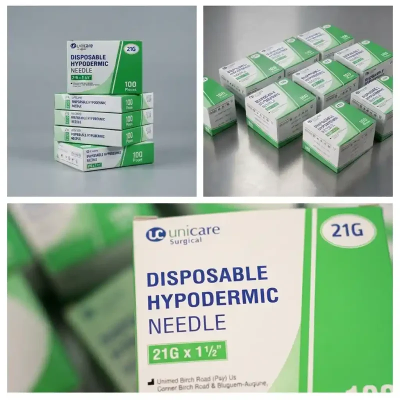 Unicare Surgicals Disposable Hypodermic Needle - Royalty Occupational Health 4