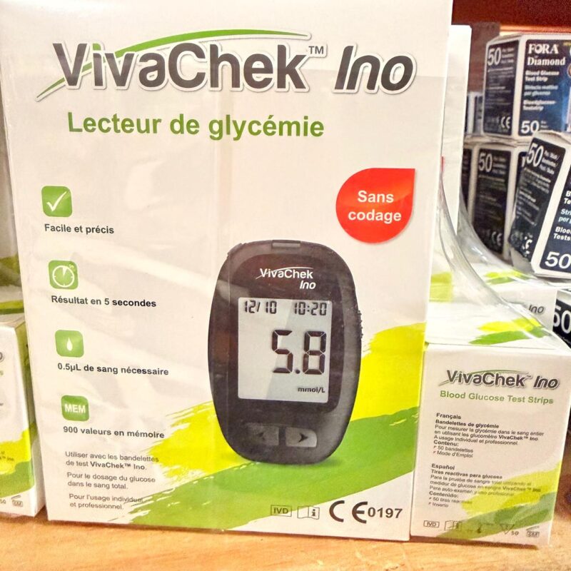 VivaChek Ino Blood Glucose Monitoring System (Lecteur de glycémie) - Royalty Occupational Health (2)